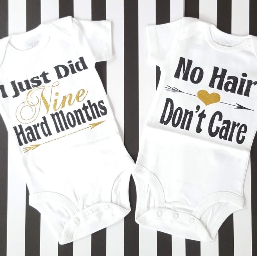 Carters Baby Girl Onesies NWT 2 Pack -